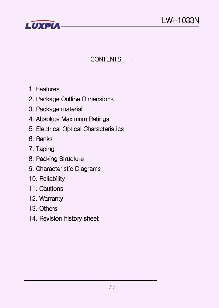 LWH1033N_5776823.PDF Datasheet