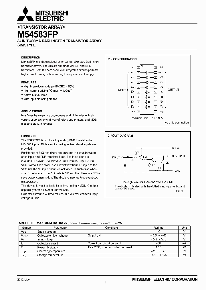 M54583FP_5777213.PDF Datasheet