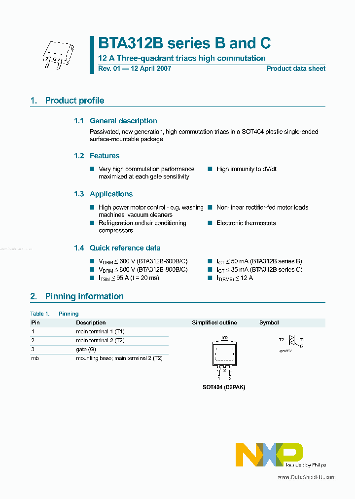 BTA312B_5780892.PDF Datasheet