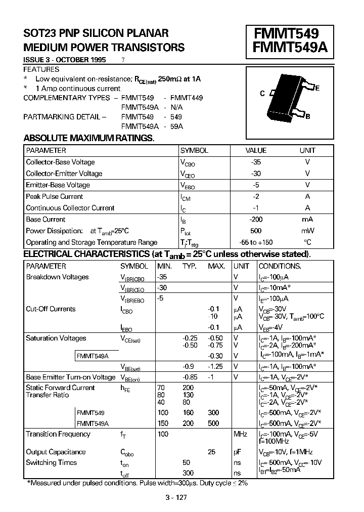 FMMT549_5782767.PDF Datasheet