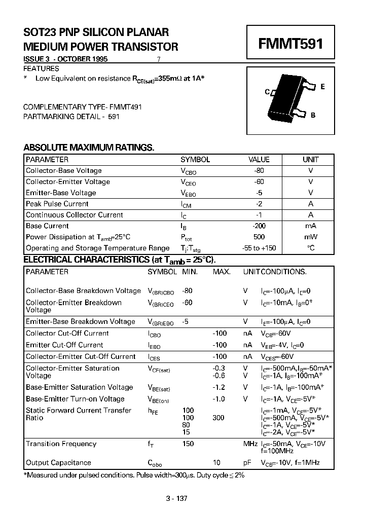 FMMT591_5782774.PDF Datasheet