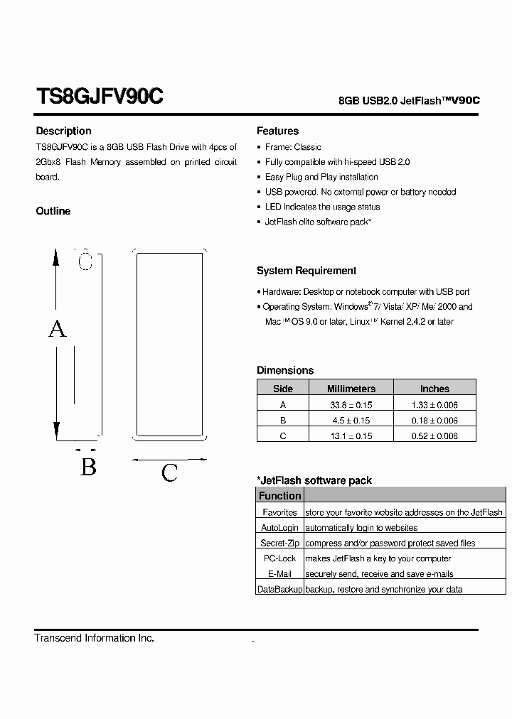 TS8GJFV90C_5784484.PDF Datasheet
