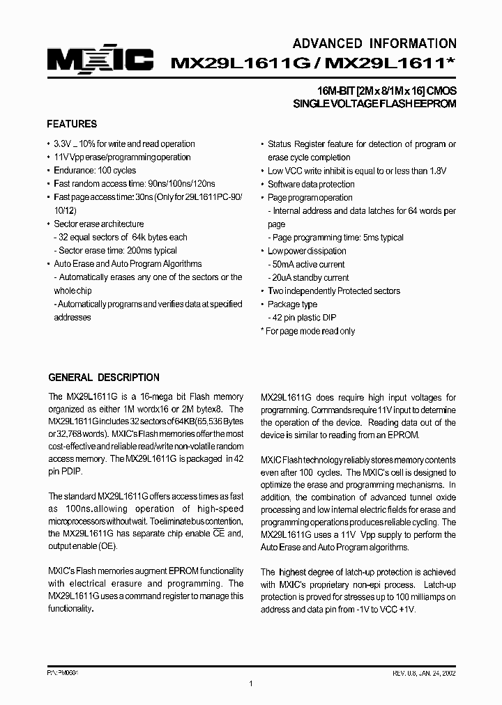 MX29L1611GPC-10_5789548.PDF Datasheet