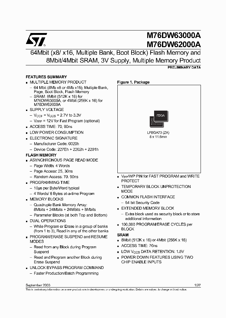 M76DW63000A70Z_5792056.PDF Datasheet