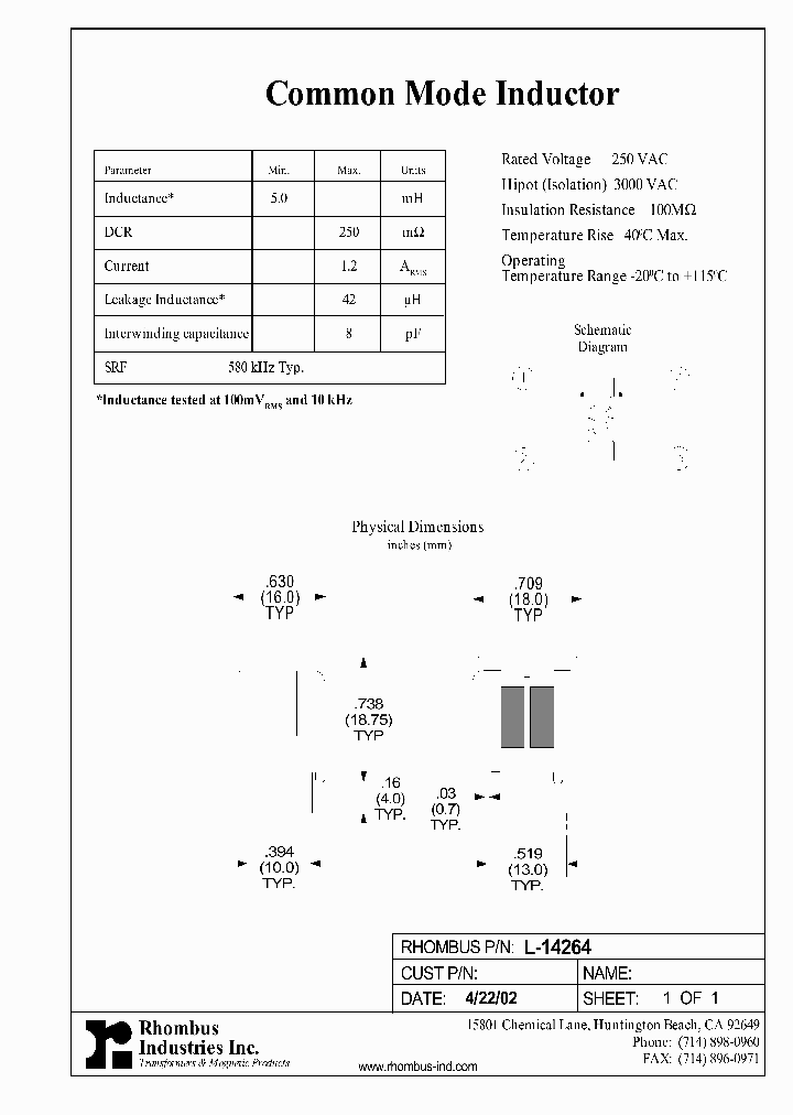 L-14264_5792758.PDF Datasheet