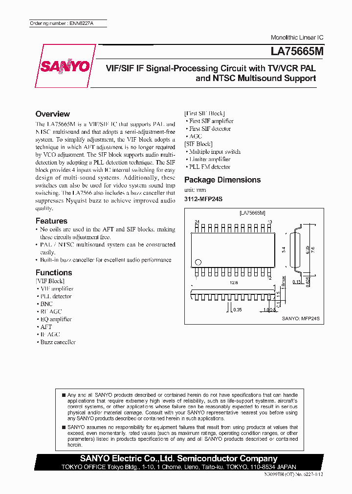 LA75665M_5801518.PDF Datasheet