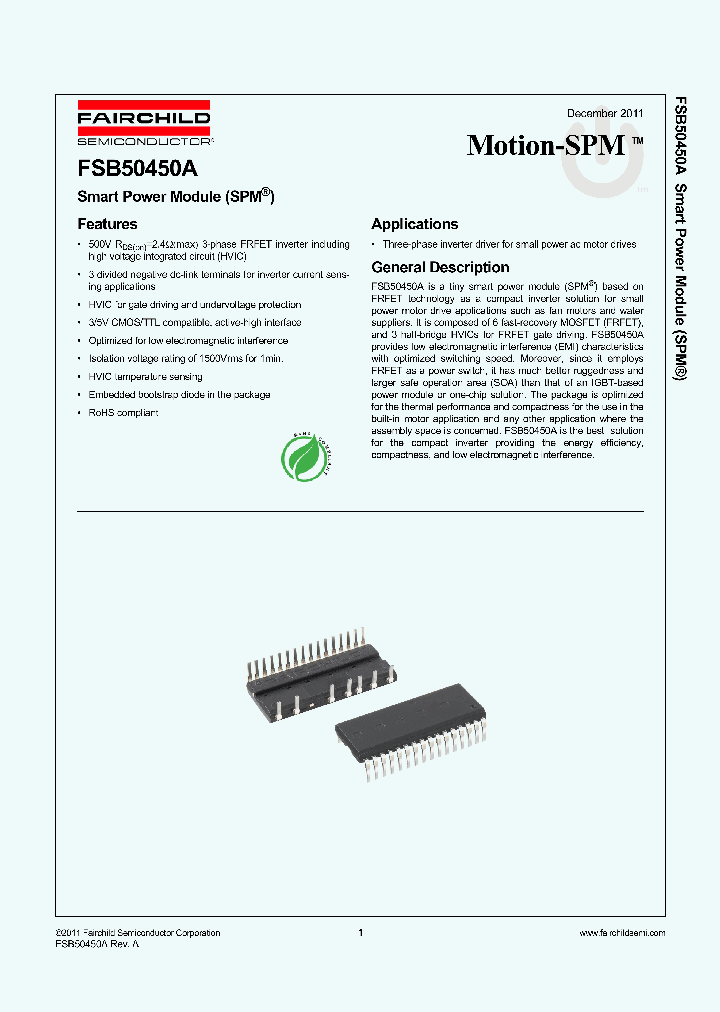 FSB50450A_5810039.PDF Datasheet