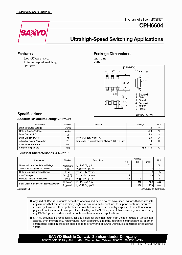CPH6604_5831564.PDF Datasheet