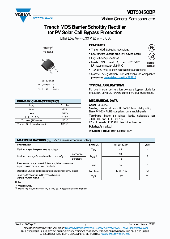 VBT3045CBP-E3-8W_5834827.PDF Datasheet