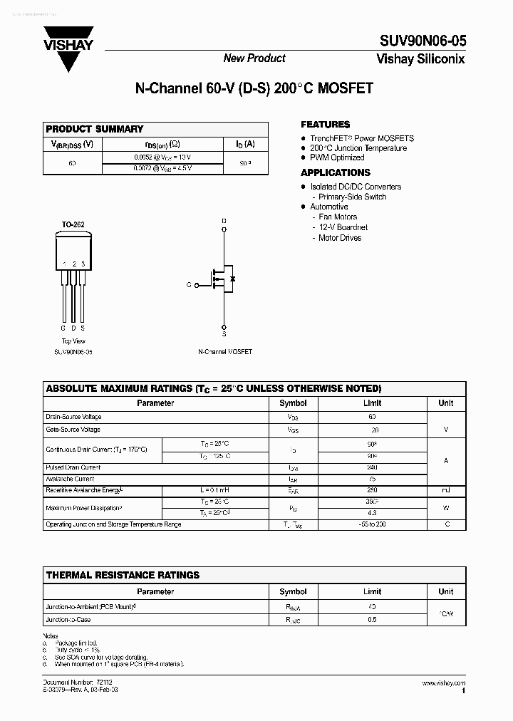 SUV90N06-05_5836562.PDF Datasheet