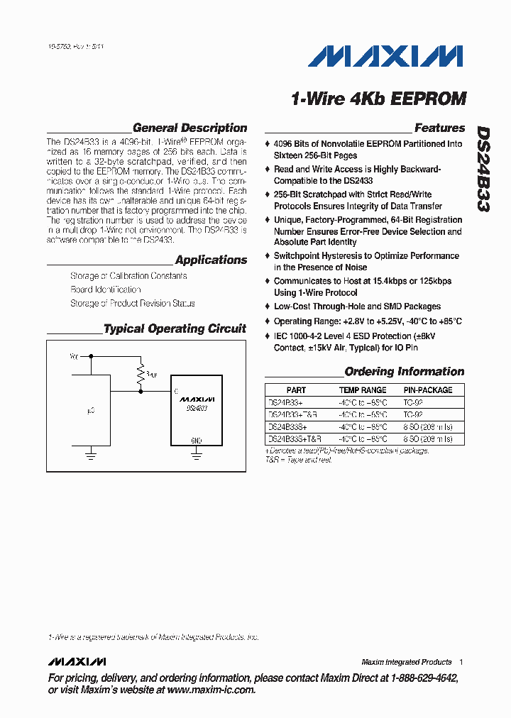 DS24B33_5842231.PDF Datasheet