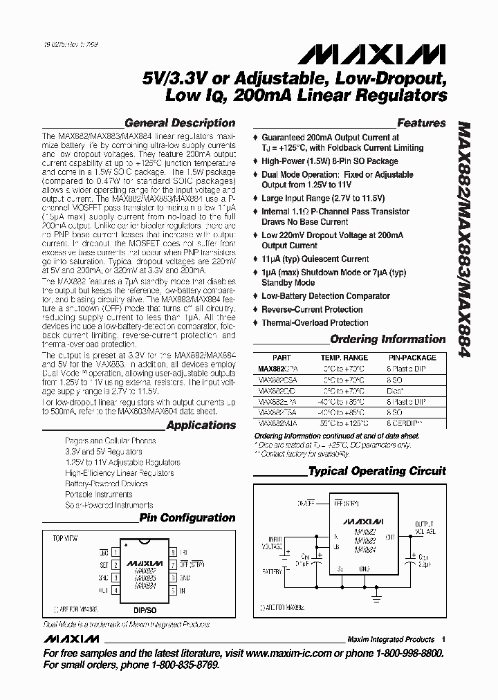MAX882_5844772.PDF Datasheet