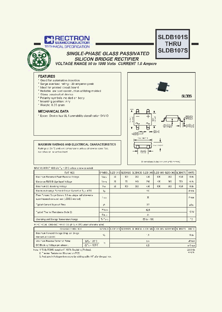 SLDB101S10_5854594.PDF Datasheet