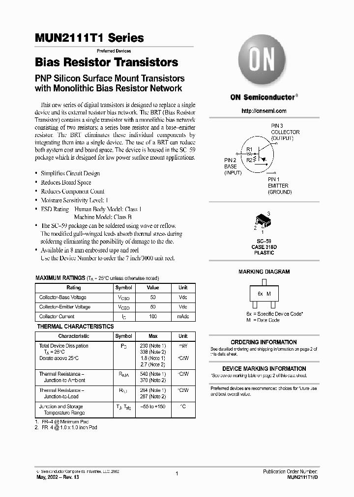 MUN2111T1-D_5855694.PDF Datasheet
