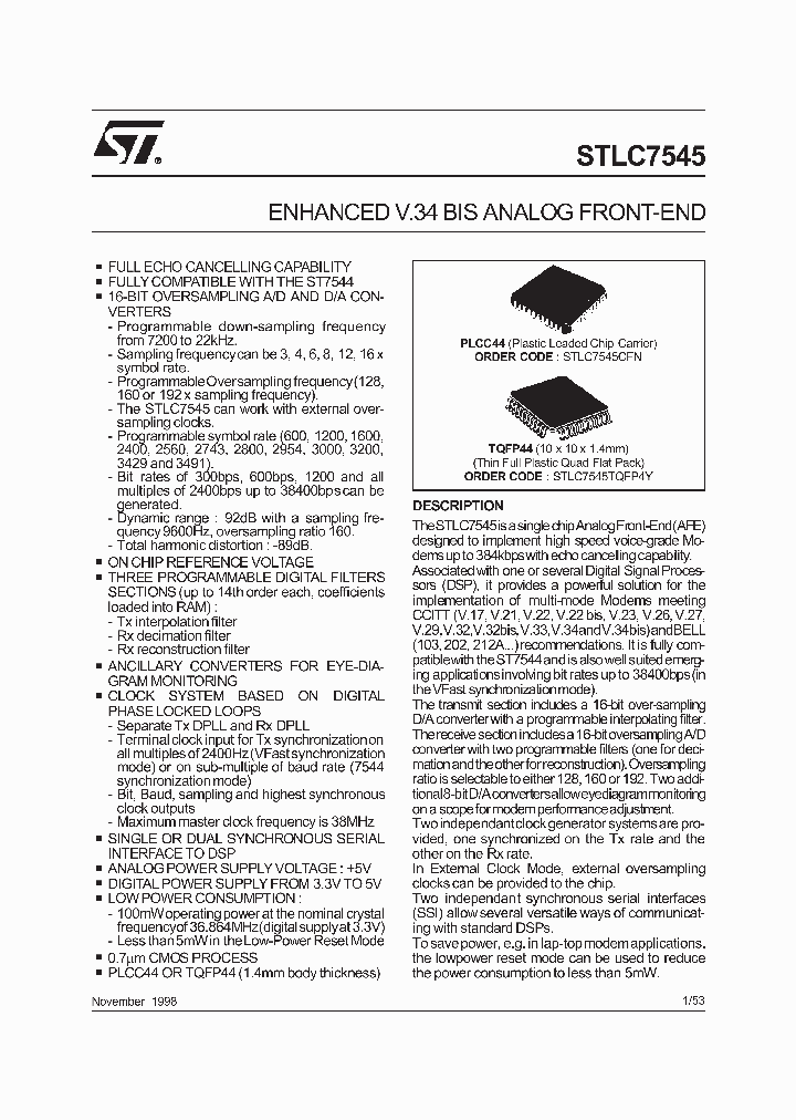 STLC7545_5857204.PDF Datasheet