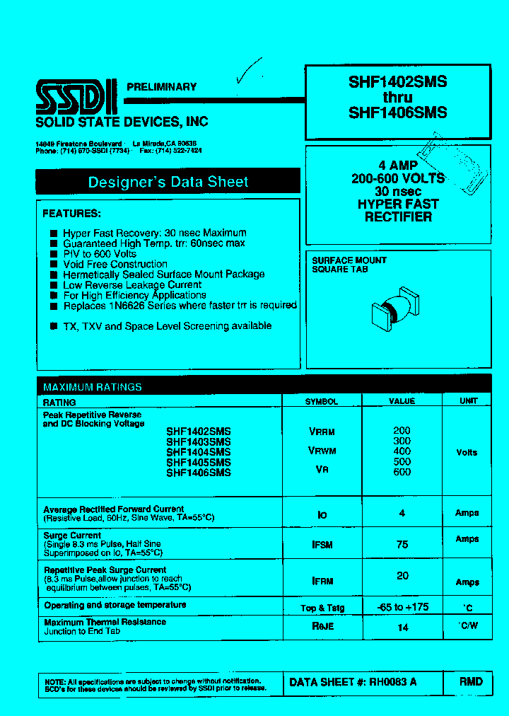 SHF1402SMS_5863303.PDF Datasheet