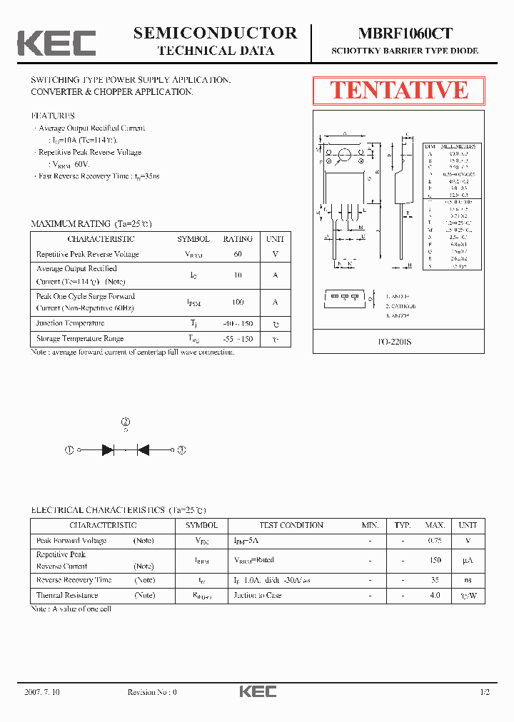 MBRF1060CT_5868854.PDF Datasheet