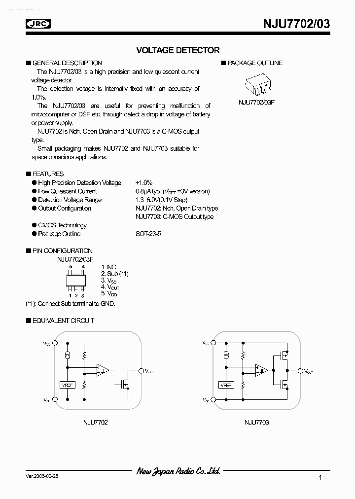 NJU7703_5873661.PDF Datasheet