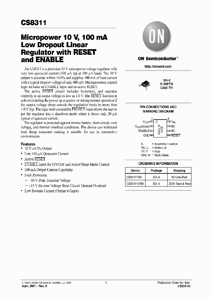 CS8311-D_5876305.PDF Datasheet