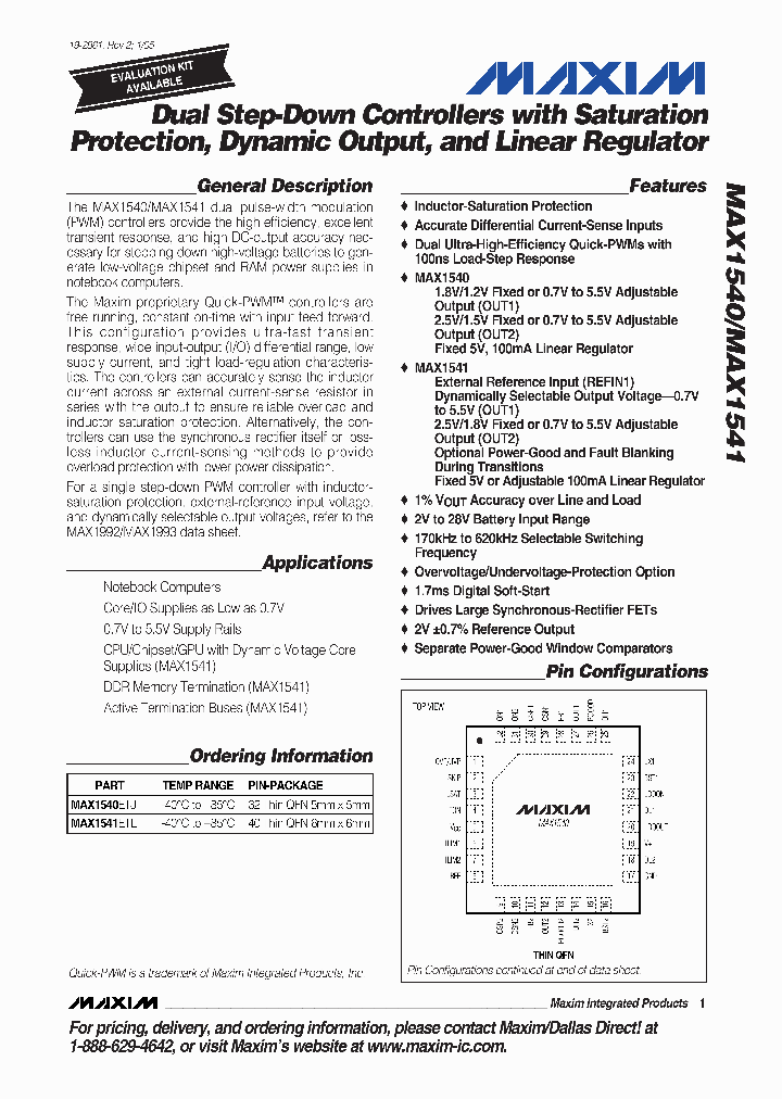 MAX1540ETJ_5885121.PDF Datasheet
