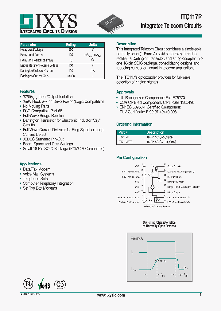 ITC117PTR_5885767.PDF Datasheet