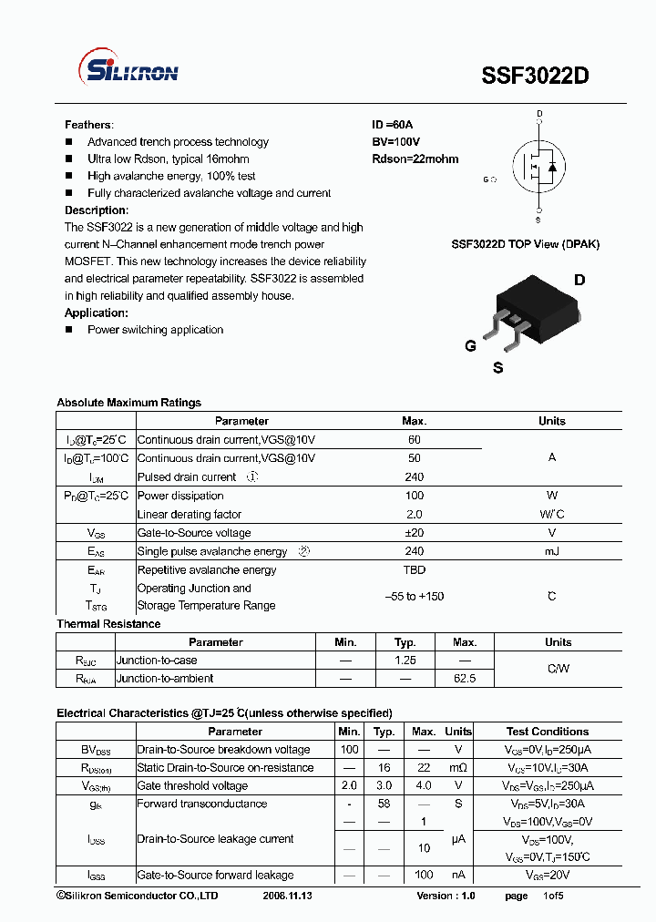 SSF3022D_5886678.PDF Datasheet