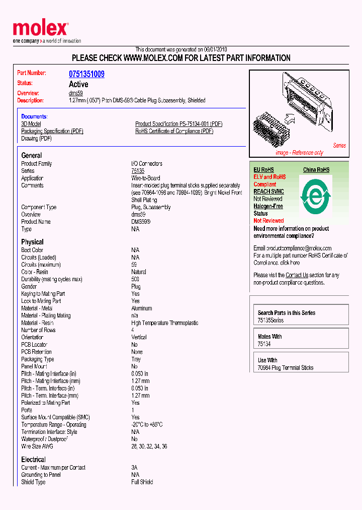 0751351009_5887637.PDF Datasheet