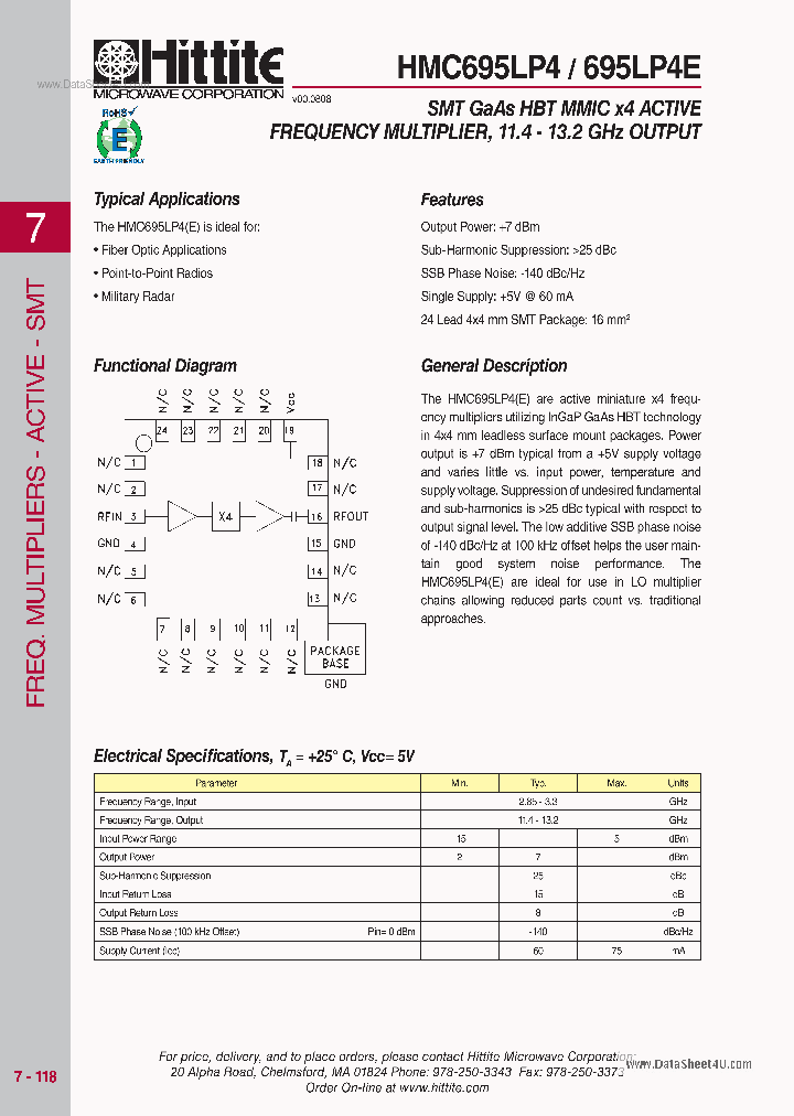 HMC695LP4_5883774.PDF Datasheet