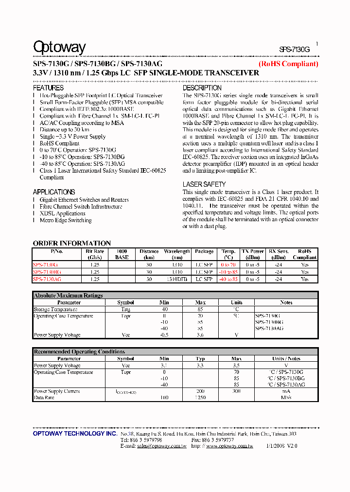SPS-7130G08_5891567.PDF Datasheet