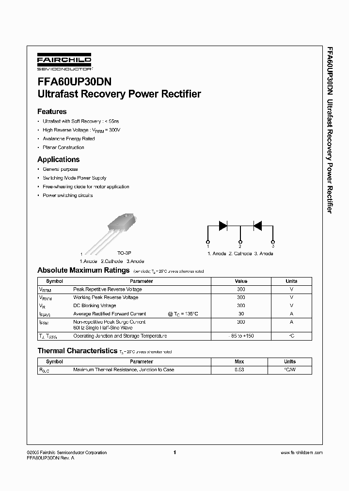 FFA60UP30DNTU_5900574.PDF Datasheet