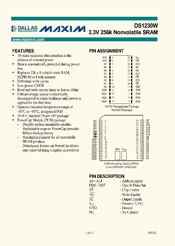 DS1230W_5901830.PDF Datasheet