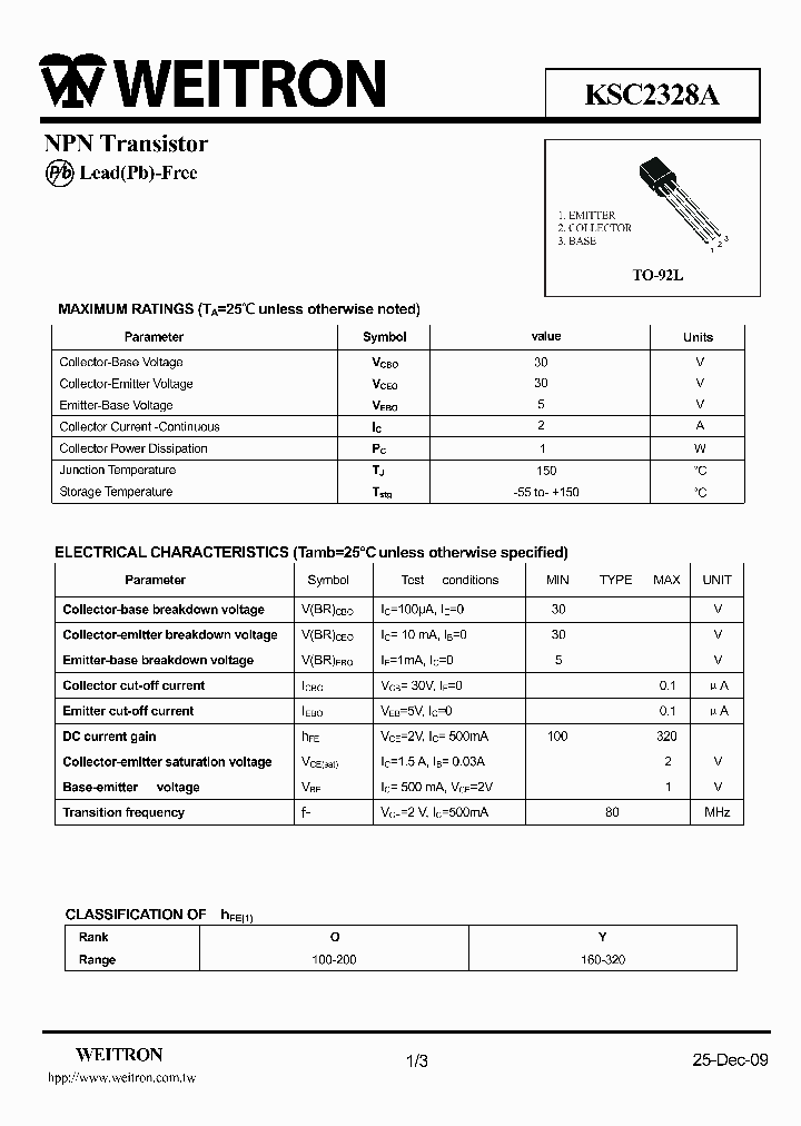 KSC2328A_5904997.PDF Datasheet