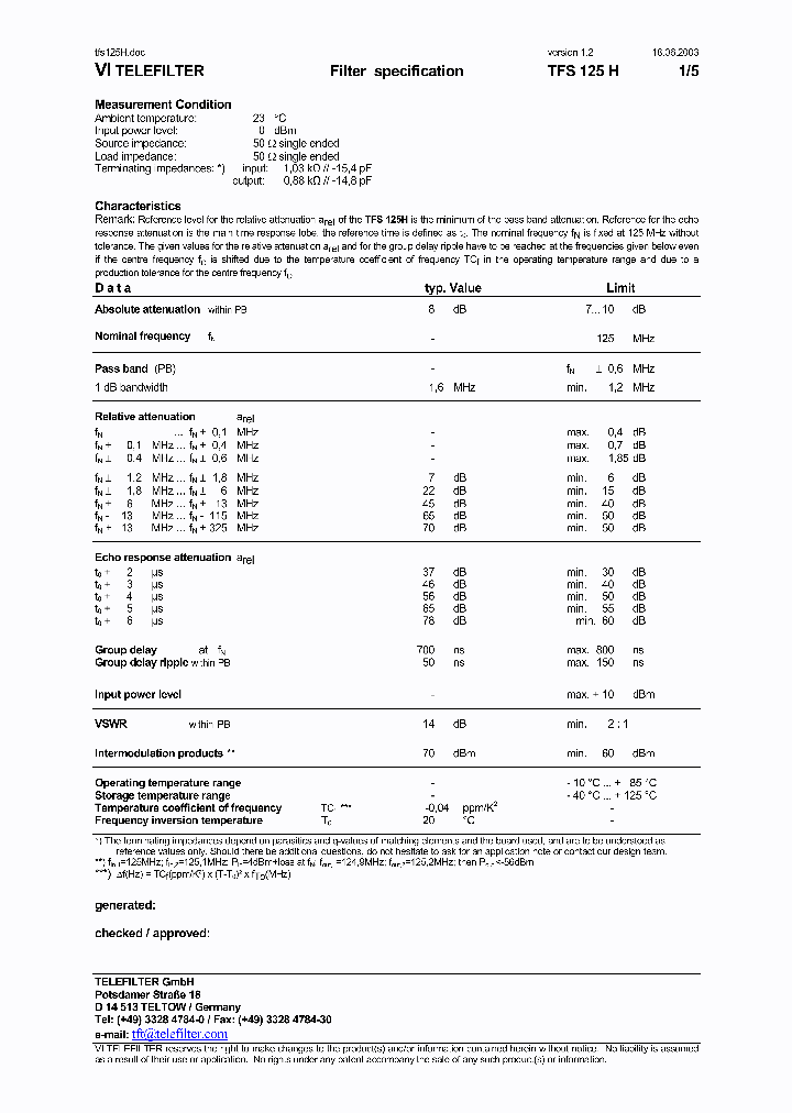TFS125H_5907141.PDF Datasheet