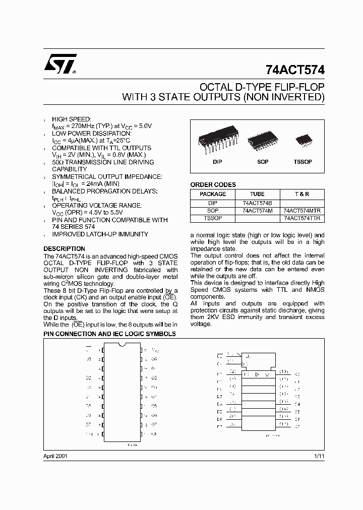 74ACT574TTR_5909988.PDF Datasheet