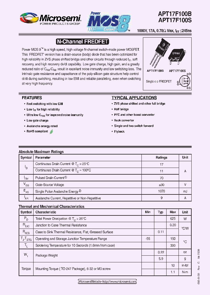 APT17F100B09_5911198.PDF Datasheet
