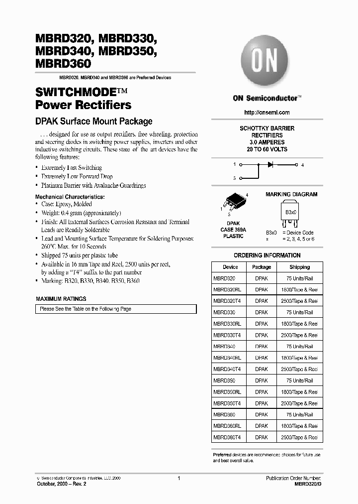 MBRD320-D_5919862.PDF Datasheet