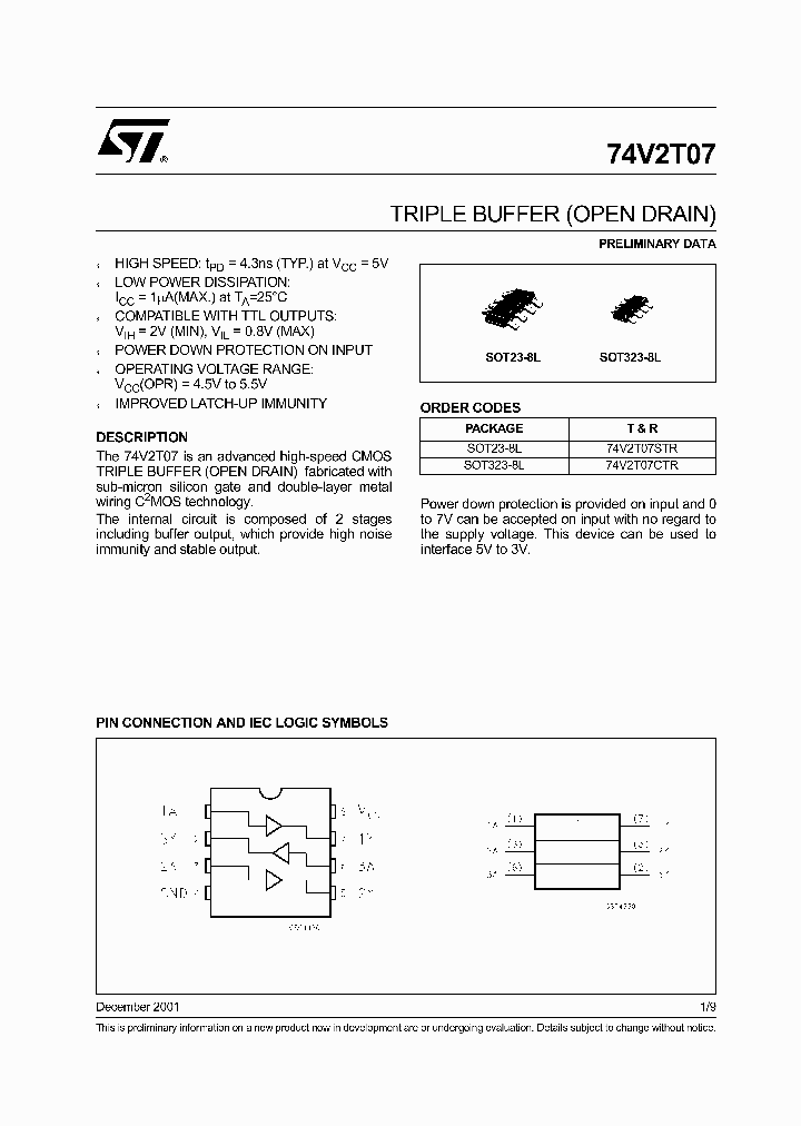 74V2T07CTR_5923078.PDF Datasheet