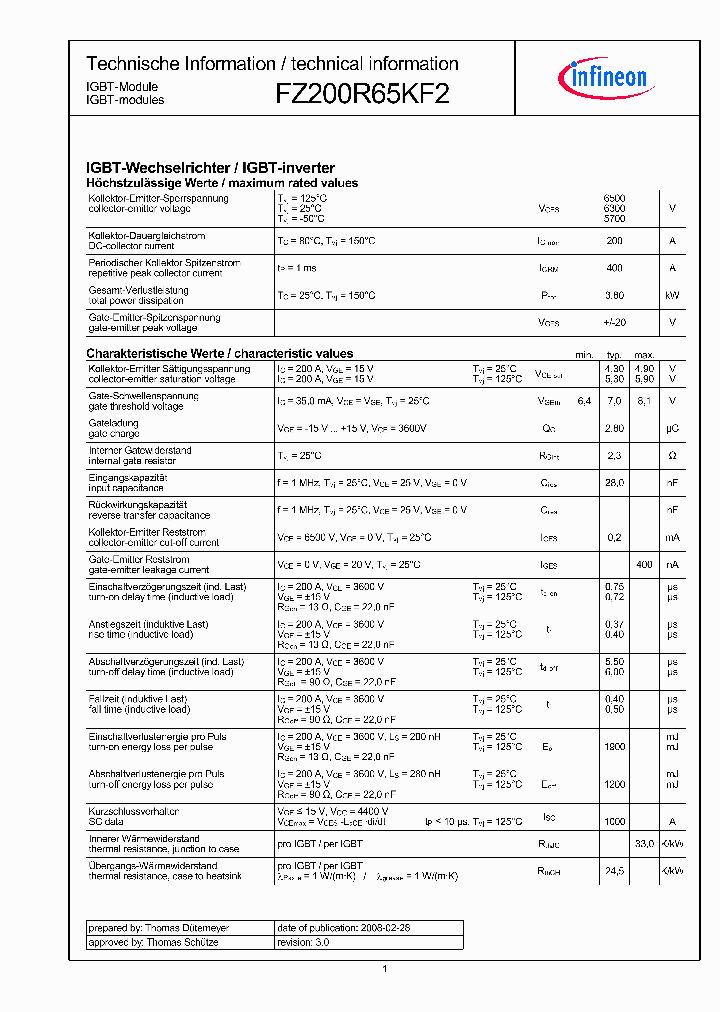 FZ200R65KF2_5929868.PDF Datasheet