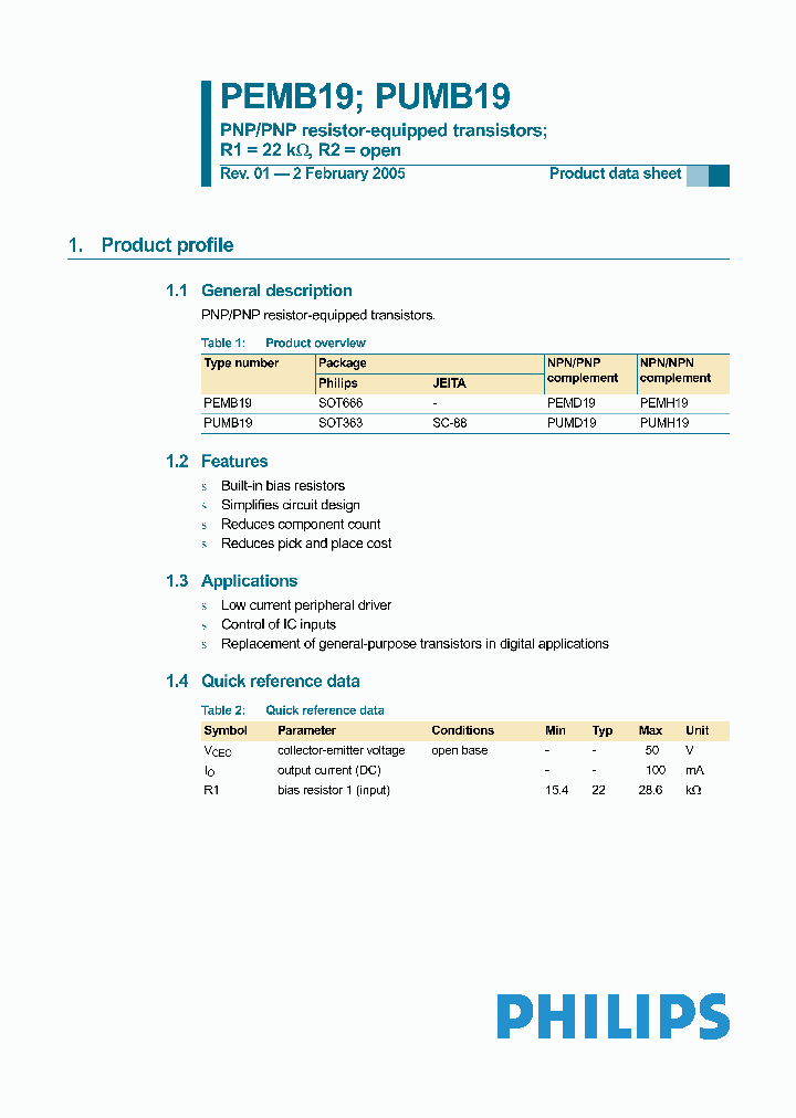 PUMB19_5931877.PDF Datasheet