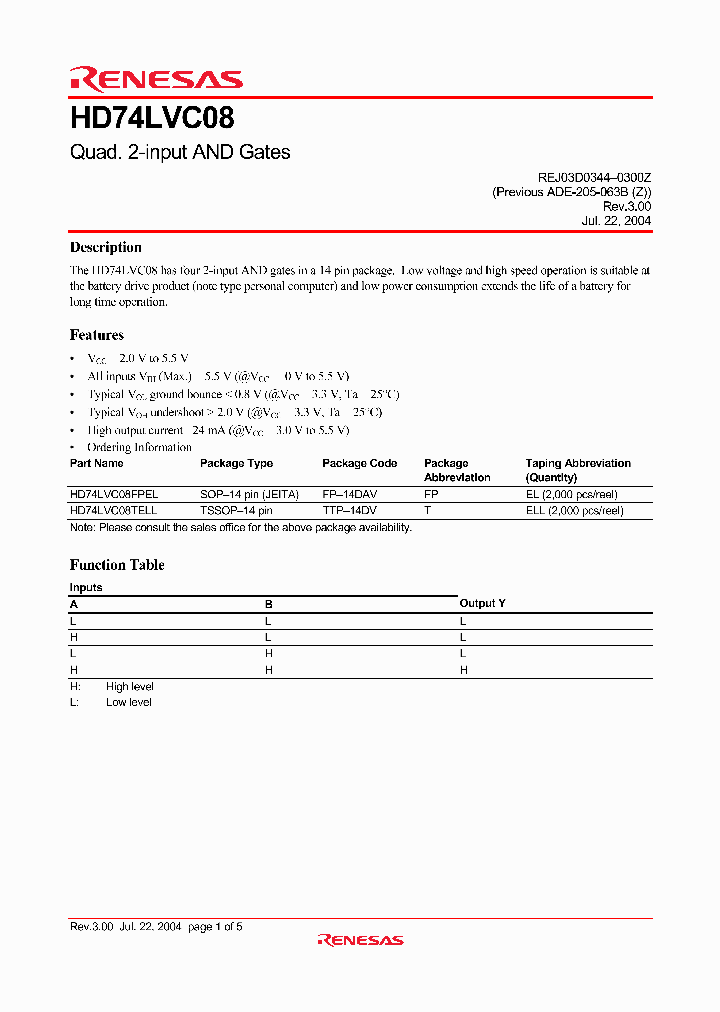HD74LVC08_5931076.PDF Datasheet