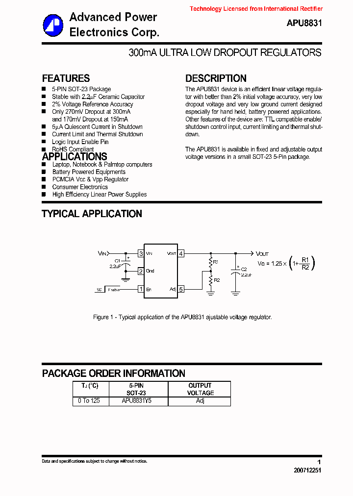 APU8831_5932117.PDF Datasheet