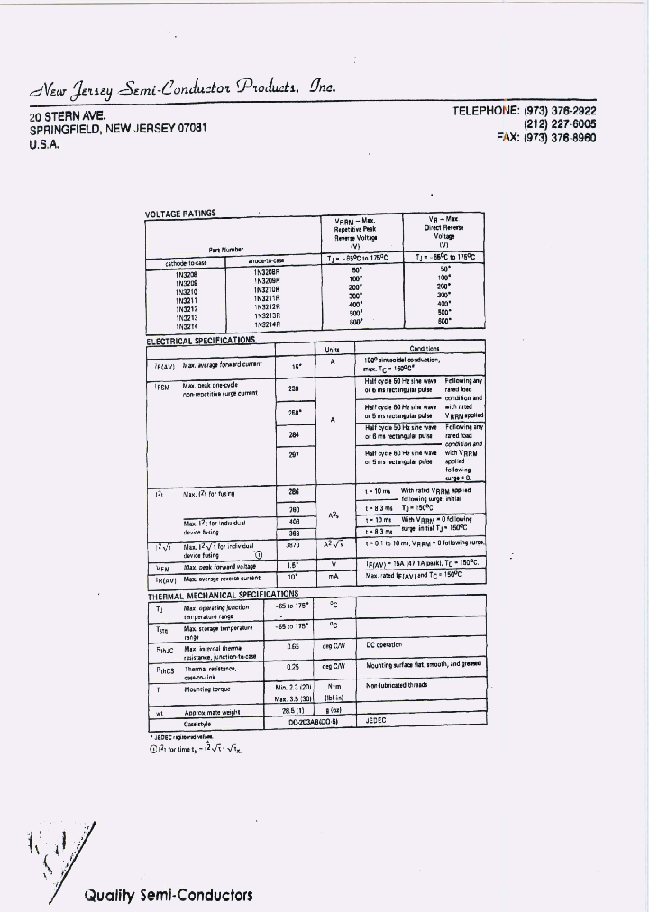 1N3208_5934455.PDF Datasheet