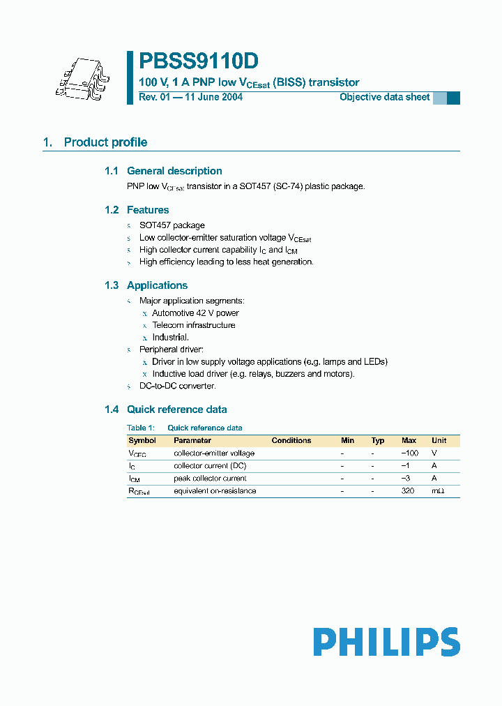 PBSS9110D_5935162.PDF Datasheet