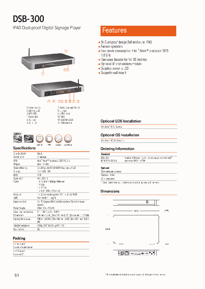 DSB-300_5934481.PDF Datasheet