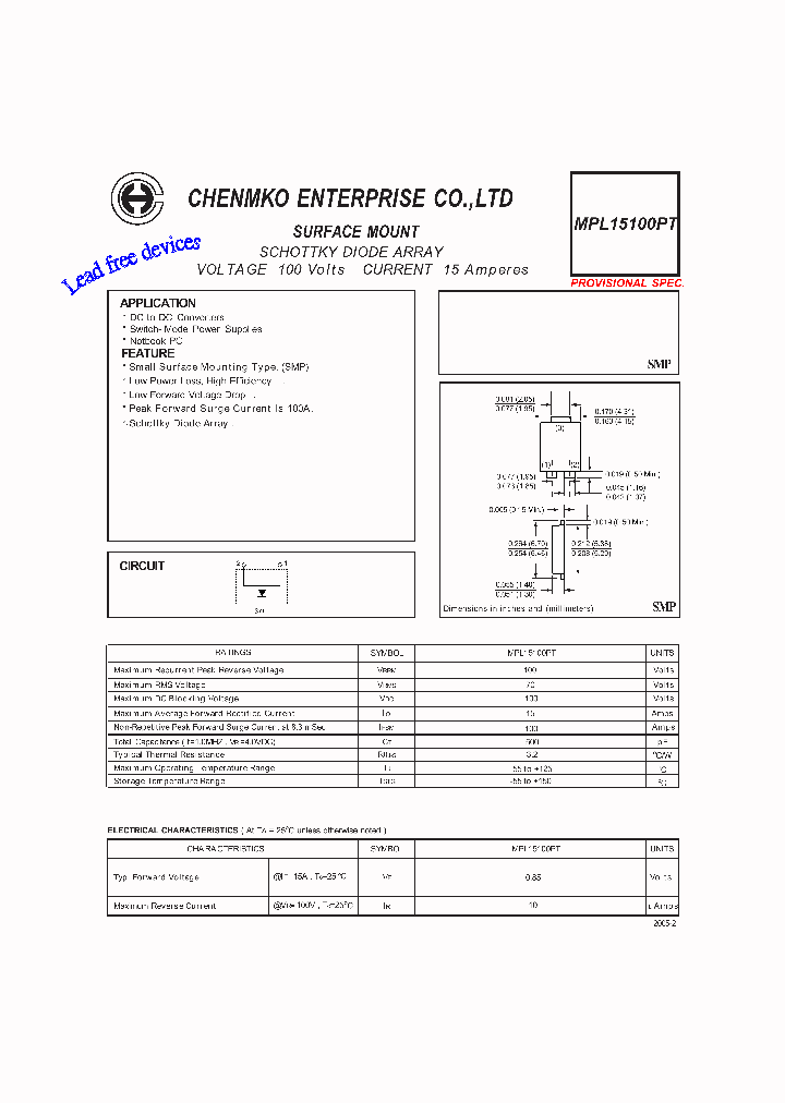 MPL15100PT_5936642.PDF Datasheet