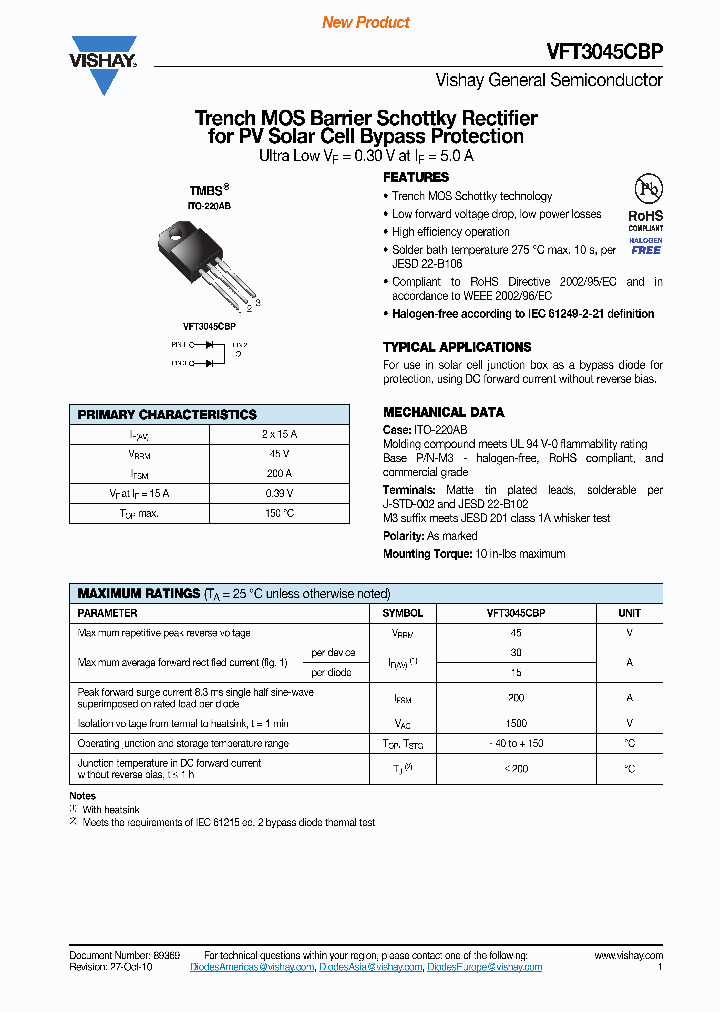 VFT3045CBP_5937039.PDF Datasheet