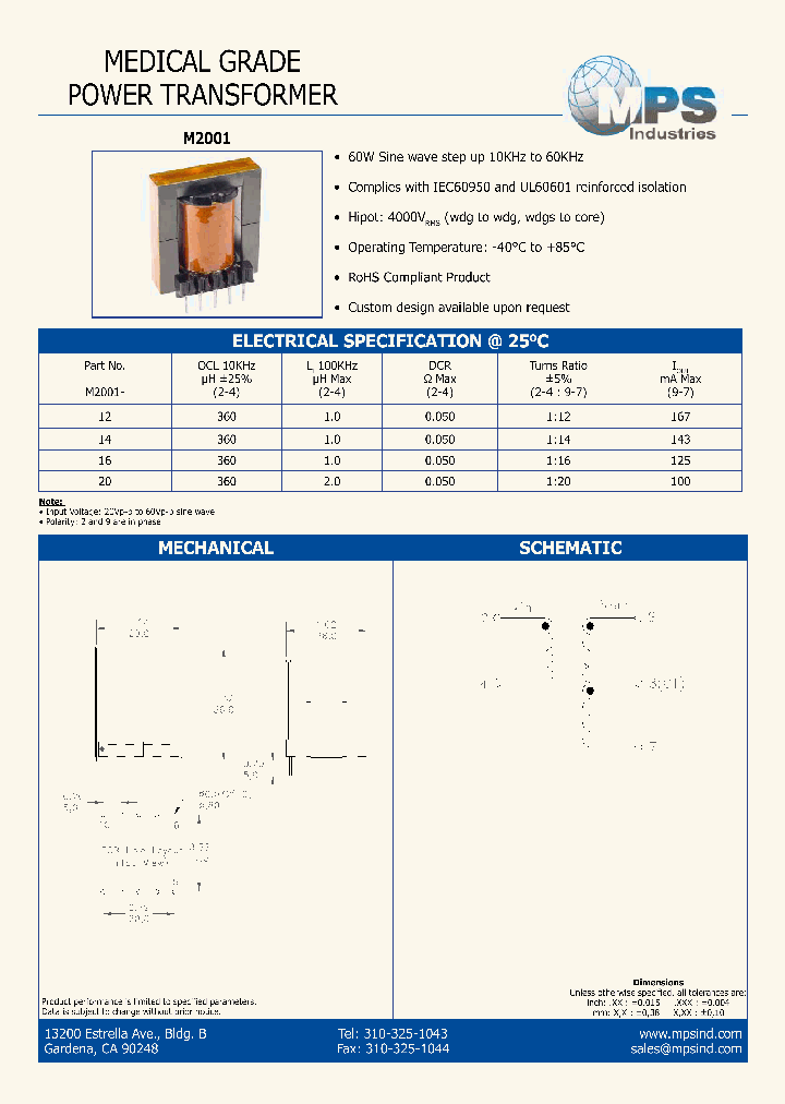 M2001-20_5937861.PDF Datasheet