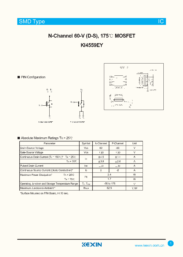 KI4559EY_5938136.PDF Datasheet