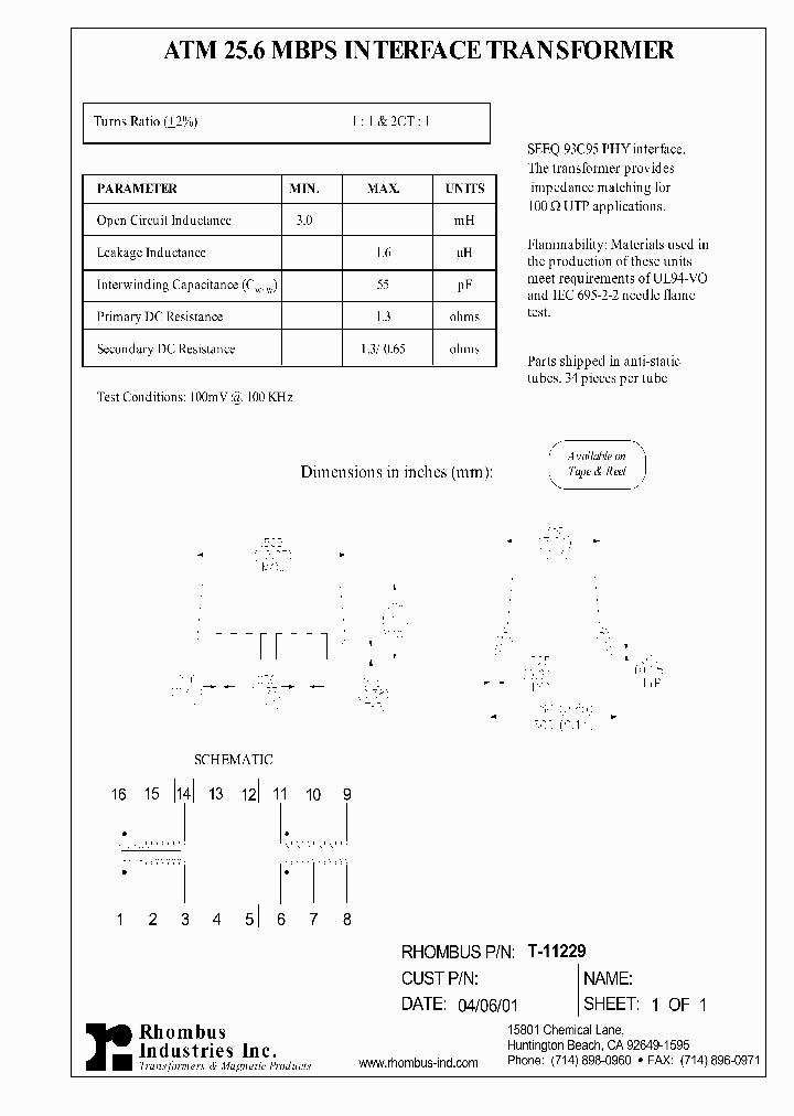 T-11229_5942135.PDF Datasheet