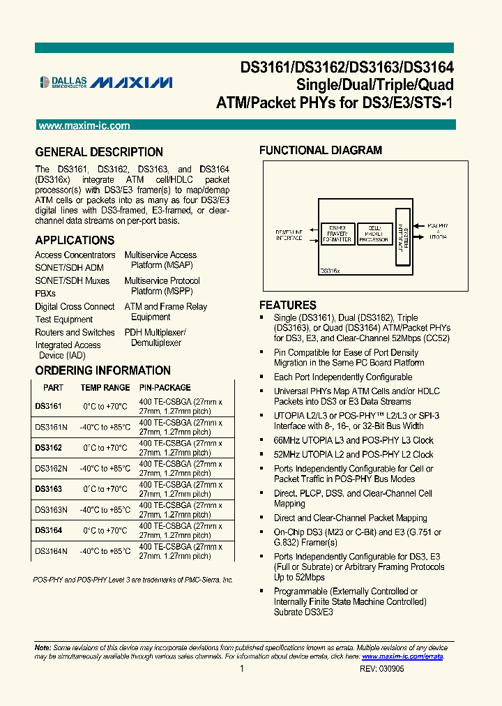 DS3161_5945529.PDF Datasheet